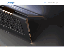 Tablet Screenshot of cimetsys.com